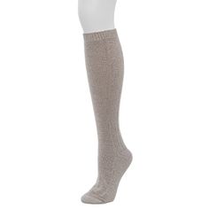 Keep warm and cozy wearing these Women's Cuddl Duds® Plushfill Seedstitch Cable Spacedye Knee High Socks.Click on this WOMEN'S GUIDE to find the perfect fit and more! Keep warm and cozy wearing these Women's Cuddl Duds® Plushfill Seedstitch Cable Spacedye Knee High Socks. Click on this WOMEN'S GUIDE to find the perfect fit and more! FEATURES 1 pair Knee high Plushfill yarns are specially engineered for comfortFABRIC & CARE Polyester, spandex Machine wash Imported Size: 9-11. Color: Simply Taupe. Casual Warm Knee-high Socks, Comfortable Cozy Fall Socks, Warm Comfortable Fall Socks, Cozy Warm Solid Color Socks, Soft Beige Socks For Fall, Comfy Cozy Fit Socks For Fall, Super Soft Snug Socks For Fall, Snug Comfortable Fall Socks, Comfortable Snug Socks For Fall