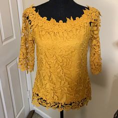 100% Polyester Elegant Yellow Blouse For Brunch, Elegant Yellow Tops For Brunch, Baby Pink Top, Petite Blouses, Brown Blouse, Dressy Blouse, Ruffle Sleeve Blouse, Flowy Blouse, Jcrew Women