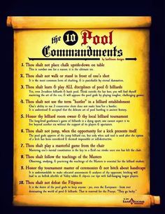 an old fashioned sign with the words,'the four commandments'on it