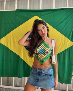 Brazil Clothing, Cochella Outfits, Carnaval Outfit, Small Vest, Carnival Dress, Most Paused Movie Scenes, Backless Top, Fashion Tv, Why People