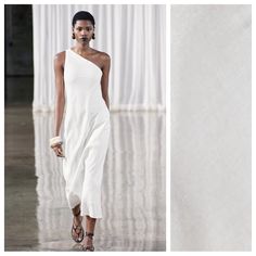 Nwt. Zara Zw Collection Ecru White 100% Linen Asymmetric Midi Dress. Asymmetric Neckline With Wide Strap. A-Line Silhouette. Tonal Interior Lining. Side Hidden In-Seam Zip Closure. Size S. Ref. 4786/053. Pit To Pit 15,5" Flat, Waist 16", Length 54". Cc Summer Formal Asymmetrical Maxi Dress, Off White Midi Dress For Summer Cocktail, Asymmetrical Maxi Dress For Summer Formal, White One Shoulder Maxi Dress For Formal Occasions, Asymmetrical Maxi Dress For Formal Summer Events, Off White Midi Dress For Cocktail In Summer, White One Shoulder Maxi Dress For Formal Events, Summer Cocktail Midi Dress In Off White, Off White Cocktail Midi Dress For Summer