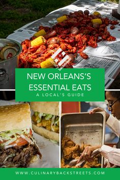 the new orleans's essential eats, including lobsters, cornbreads, and more