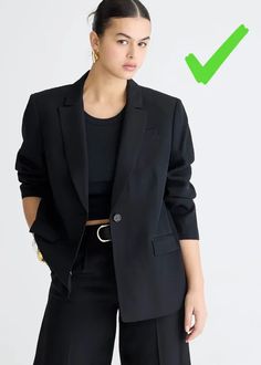 11 Blazers That Make You Look Older - In Fashion We Trust Work Outfits Women, Outfits Women, Work Outfits, My Fashion