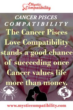 Cancer Pisces Relationship Compatibility Sagittarius Compatibility, Relationship Compatibility, Pisces Love, Pisces Woman, Infj Personality