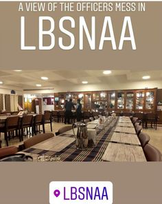 a view of the officers mess in libsnaa, lsbnaa