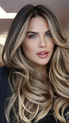 Tan Skin Blonde Hair, Long Hair Color, Hair Makeover, Brown Blonde Hair, Long Blonde, Eva Longoria, Hair Inspiration Color