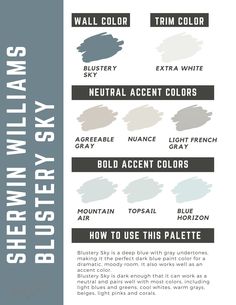 the different shades of gray paint are shown