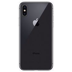 the iphone xr is shown in black