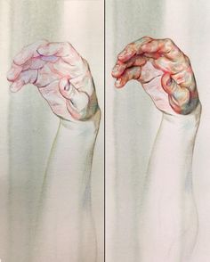 two pictures of hands holding each other with the caption explorar on them