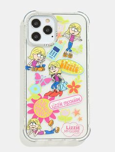 Disney x Skinnydip Lizzie McGuire Sticker Shock Case Product Image 1 Running Christmas, British Lifestyle, Edge Logo, Skinnydip London, Pretty Phone Cases, 90s Nostalgia, Hilary Duff, Settings App