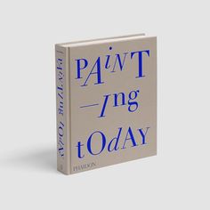 a book with blue writing on the front and back cover that reads pain, i'mg today