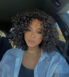 Big Chop Curly Hair, Short Curly Cuts, Curly Head, Curly Cut, Shoulder Length Curly Hair, Natural Curly Hair Cuts, Curly Hair Photos, Crimped Hair, Curly Haircuts