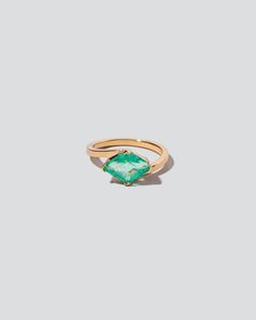 Anthias Ring | Mociun Marquise Emerald Ring In Yellow Gold, 14k Gold Octagon Emerald Ring With Bezel Setting, Marquise Emerald Ring In Gold, Heirloom Marquise Emerald Ring, Heirloom Marquise Emerald Ring In 14k Gold, Marquise Emerald Ring With Prong Setting, Heirloom Emerald Marquise Rings, Yellow Gold Emerald-cut Emerald Stackable Rings, Gold Marquise Emerald Ring