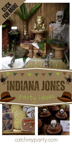 an image of indiana jones party ideas