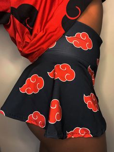 Ships in up to 7-10 business days Calling all anime-loving babes! Get ready to fall head over heels for this sexy intimate piece inspired by your love for Naruto. These cheeky shorts, crafted from a gentle, lightweight soft stretch fabric, are designed to make you feel sexy, comfortable, and confident. Handcrafted to the GOLDN standard, these low-rise cheeky shorts feature a skort effect and a banded waist, ensuring a perfect fit every time. Embrace your inner anime goddess with this stunning, m Y2k Style Summer Cosplay Bottoms, Harajuku High Waist Bottoms For Cosplay, High Waist Harajuku Bottoms For Cosplay, Fitted Kawaii Mini Skirt, Harajuku Style Mini Bottoms For Summer, Trendy Fitted Mini Skirt For Cosplay, Kawaii Fitted Mini Skirt For Summer, Fitted Kawaii Mini Skirt For Summer, Fitted Harajuku Mini Skirt For Cosplay