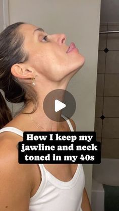 Chin Workout, Skincare Over 40, Sculpted Jawline, Face Training, Face Lift Exercises, Face Workout, Double Chin Exercises, Chin Exercises, Natural Face Lift