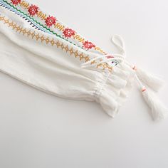 Spring Summer Women Dress Long Sleeve Boho Embroidery Dresses Loose Casual Long Dress Robe Beach Female Vestidos - White,M Cotton Long Sleeve Dress For Beach Season, Long Sleeve Cotton Dress For Beach Season, Summer Long Sleeve Dress With Multicolor Embroidery, Long Sleeve Embroidered Dress For Summer, Long Sleeve Multicolor Embroidered Dress For Summer, Long Sleeve Embroidered Dress With Multicolor Embroidery For Summer, Multicolor Long Sleeve Embroidered Summer Dress, Embroidered Long Sleeve Dress For Summer Beach, Long Sleeve Embroidered Summer Festival Dress