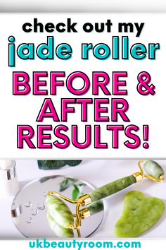 Jade Roller Before and After