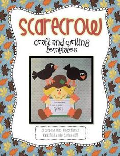 the cover of scarecrow craft and knitting templates