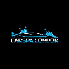 the logo for cars and london, which is designed to look like a car wash station