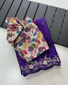 *Price* Unstitch :- 1280 free shipping Stitch :- 1430 free shipping 🙏🙏🙏🙏🙏🙏🙏🙏🙏 *Something New Something Different Is Always Looks Beautiful* *D.NAME :- Suhani - 6* *Soft Chinnon Silk* Fabric Along With Designer *Mukaish & C - Pallu Sequence & Zari & Threads Work In Saree* Border Along With Designer Printed Blouse With Butties Work Along With Cutwork Blouse :- Full Stitched (38 + Margin) 💯% Prime Quality Product Just In 🙏🙏🙏🙏🙏🙏🙏🙏🙏 saree with blouse Benaras Sarees, D Name, Kalamkari Blouse, Cutwork Blouse, Silk Sarees With Price, Saree Border, Blouse Hand Designs, Blouse Design Models, Blouse Work