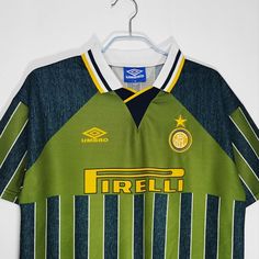 1995/96 Inter Milan Away Retro jersey Place An Order, Inter Milan, Jersey Design, Milan, High Quality