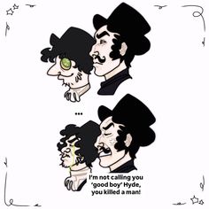 He’s just a silly boy^^ Fun fact of the day! The story of Dr. Jekyll and Mr. Hyde was inspired in part by a real-life figure: William Brodie, a respected 18th-century cabinetmaker and city councilor in Edinburgh who led a double life as a burglar and gambler by night. Stevenson, who grew up in Edinburgh, was fascinated by Brodie's duplicity and used this concept of dual identities to craft the split personality of Jekyll and Hyde. Brodie's story even inspired a play that Stevenson co-wrote ... Fact Of The Day, Double Life