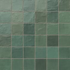 an image of a green tile wall that looks like it could be used as a background