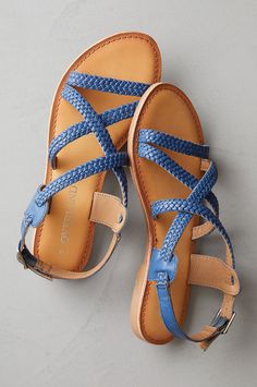 At backyard picnics and outdoor summer music festivals alike, you'll be dressing the part when you strap on the Gia leather sandals. Interwoven straps with braided leather detailing add boho appeal, while adjustable elastic-loaded rear buckles keep these stylish sandals on your feet securely. With memory foam padded soles and flexible yet durable rubber outsoles. Vacation Sandals With Adjustable Strappy Design, Vacation T-strap Sandals With Adjustable Strap, Casual Adjustable Slingback Sandals With Woven Sole, Adjustable Slingback Sandals For Summer Outings, Strappy Sandals With Adjustable Straps For Vacation, Bohemian Sandals With Buckle Closure For Summer, Spring Festival Sandals With Buckle Closure, Casual T-strap Sandals With Adjustable Strap For Vacation, Summer Vacation T-strap Sandals With Adjustable Strap