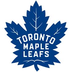 the toronto maple leafs logo on a white background