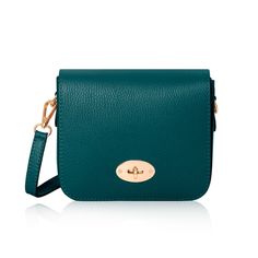 Our Beautiful crossbody leather Catania bags are versatile and beautifully stylish. The bags are made in Italy using the finest cows leather and the gold clasp adds a classic and stylish detail. This is the bag you need for the season ahead. 100% Pebbled grain leather with a twist clasp closure in gold hardware. Pattern Bag, Teal Leather, Green Handbag, Basket Bag, Day Bag, Catania, Women Accessories Bags, Teal Green, New Handbags