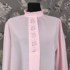 Primavera Firenze posh pink blouse. Made in Italy. Size L-XL Material:  polyester Size: L-XL Measurements: Shoulder - 4 1/2'' (11cm) Sleeve - 24'' (61cm) Bust - 45' (114cm) Waist - 42'' (106cm) Hips - 36'' (116cm) Back from neckseam - 25'' (63cm) Please note that all things we're selling here are several decades old might show minor signs of wear even from being stored in warehouses for such a long time. However everything we sell is in fair good vintage condition or very close to that and if we spot any minor imperfections, we list them in description as precisely as possible.  I may miss some discrepancies due to human error but i do try my best to always thoroughly check items!  Please see all pics before making your choice. Pink Blouse, Womens Clothing Tops, Blouses For Women, I Am Awesome, In Italy, Im Not Perfect, Tops & Tees, Clothes For Women, Pink