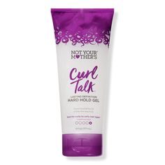 Curl Talk Maximum Hold Hair Gel - Not Your Mother's | Ulta Beauty Make Hair Curly, Curl Talk, Not Your Mothers, Hair Frizz, Air Dry Hair, Curl Cream, Coily Hair, Curly Hair Routine, Frizz Control