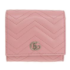 Gucci Gucci Wallet Women's Bifold Outlet Leather Blue Gg Marmont Size: About Height 10 X Width 11 X Depth 3cm Weight: About 150g Gucci Wallet Women, Bags Gucci, Gucci Wallet, Gucci Gucci, Gg Marmont, Gucci Bags, Gucci Bag, Pink Color, Outlet