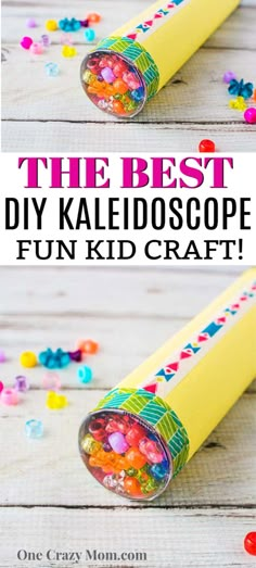 the best diy kaleidoscope for kids to make