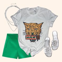 Indulge your wild side with our "ALL MINE" tee, featuring a fierce tiger protecting a tempting chocolate bar. This striking design embodies playful luxury and fearless style, making it the ultimate statement piece. Crafted from a soft, durable cotton blend, this tee is ready to be your go-to for both standout fashion moments and everyday street style. Perfect for anyone with a bold spirit and a love for the finer things! Oh, and if anyone asks, yes, the chocolate is all yours. This tiger isn't s Statement Tshirt, Street Style Edgy, Graphic Tee Shirt, Top Shirt Women, Statement Tees, High Waisted Shorts Denim, Petite Fashion, Graphic Tee Shirts, Shirts & Tops