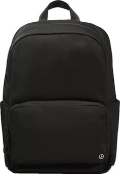 Sporty Lululemon Standard Backpack, Lululemon Nylon Backpack, Lululemon Nylon Standard Backpack, Lululemon Backpack For Everyday Use, Lululemon Standard Backpack For Everyday Use, Casual Commuting Backpack With Ykk Zipper, Standard Backpack With Side Pockets, Lululemon Standard Backpack For School, Outdoor Nylon Backpack With Side Pockets