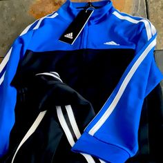 2 Pc Adidas Jogging Set With 3 Colors Adidas Long Sleeve Activewear For Training, Black Adidas Long Sleeve Activewear, Adidas Black Long Sleeve Activewear, Black Winter Activewear, Pink Tracksuit, Toddler Adidas, Adidas Set, Sweats Outfit, Adidas Baby