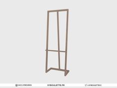 an image of a tall metal stand