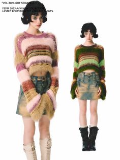 YEDM 2023 #fashion #knit Pattern Clothes, Crochet Jumper, Pixel Crochet, Game Ideas, Knitwear Fashion, Diy Crochet Projects, Sew In, Diy Knitting