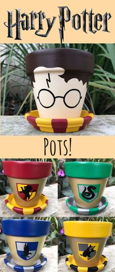 the harry potter pot is made out of plastic cups