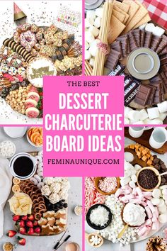 the best dessert charcuterie board ideas