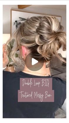 Easy Messy Bun With Claw Clip, Bunnies Pictures, Bun With Clip In Extensions, Claw Clip Messy Bun Hack, Claw Updo Hair, Claw Clip Messy Bun For Short Hair, Cute And Easy Updos For Medium Hair, French Twist Claw Clip Long Hair, Up Do With Claw Clip