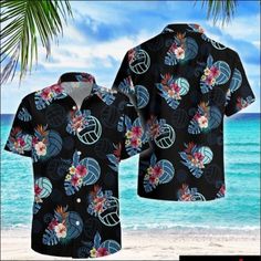 Volleyball tropical hawaiian shirt – dnstyles available in T-shirt, hoodie, tank top, longsleeve, multi color and size S M L XL XXL 3XL 4XL 5XL. Shipping from the US. Easy 30 day return policy - Shop now! 6.1-ounce, 100% cotton .Double-needle neck, sleeves and hem; Roomy Unisex Fit. Ash is 99% cotton, 1% poly; Sport Grey is 90% cotton, 10% poly; Dark Heather is 50% cotton, 50% polyester .Decoration type: Digital Print. Made by Gildan Volleyball Shirt, Tiki Party, Cool Hawaiian Shirts, Tropical Vacation, Mens Hawaiian Shirts, Hawaii Shirt, Stylish Shirts, Popular Style, Summer Shirts