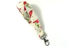 This cute lanyard has beautiful red birds. This lanyard is very beautiful in person. You can have a wardrobe of lanyard to match your outfit. This lanyard is made of soft 100% cotton fabric to give a comfortable feel around your neck. This lanyard is easy to take care. You can spot clean and throw in a washer and hang dry. If you want you can iron and it is ready to use. These lanyards are perfect if you have metal allergy. Each of these lanyards will have a slight different pattern depending on Adjustable Red Lanyard With Key Leash, Red Lanyards With Key Leash, Red Lanyards With Key Leash For Gifts, Red Lanyard With Key Leash As Gift, Adjustable Red Lanyard As Gift, Cute Lanyard, Cute Lanyards, Patriotic Fabric, Fabric Lanyard