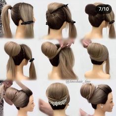 Glow Hair, Cute Quick Hairstyles, Traditional Hairstyle, Special Occasion Hairstyles, Barbie Hair, Braided Hairstyles Updo, Hairdo For Long Hair, Party Hairstyles, Hair Designs