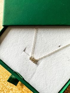 "444 Protection 18ct gold plated high quality adjustable 16\" necklace ✨ Made from: 🤍 925 sterling silver (does not go green)! 💛 plated with high quality 18 carat gold All jewellery includes a complimentary eco friendly jewellery box, perfect for gifting! 🥳 📮 UK orders are dispatched within 1-2 working days via a fully tracked Royal Mail 48 hr service 📦✈️ International orders are dispatched within 1-2 working days via a fully tracked express service, checkout our shipping prices & delivery Silver Bar Necklace Perfect As A Gift, Silver Color Name Necklace With Adjustable Chain, Dainty Silver Bar Necklace Gift, Silver Name Necklace With Delicate Chain For Gift, Sterling Silver Clavicle Chain Necklace As Birthday Gift, Sterling Silver Clavicle Chain Necklaces For Birthday Gift, Gold Adjustable Charm Necklace For Birthday, Gold Adjustable Charm Necklace For Birthday Gift, Sterling Silver Yellow Gold Bar Necklace As Gift