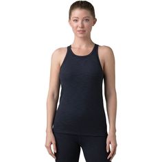 Prana's Becksa Tank is our go-to for active days spent in the studio or strolling around our favorite park. The quick-drying synthetic fabric helps us stay comfy during sweaty yoga classes, while the athletic fit sits close to the skin to stay put through tricky poses. Sports Activewear With Moisture-wicking Recycled Polyester, Moisture-wicking Recycled Polyester Activewear For Sports, Moisture-wicking Activewear Made From Recycled Polyester For Sports, Versatile Moisture-wicking Activewear For Workout, Breathable Go-dry Activewear For Yoga, Go-dry Breathable Yoga Activewear, Go-dry Breathable Activewear For Yoga, Versatile Activewear For Sports With Go-dry Technology, Sporty Breathable Activewear For Yoga