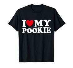 PRICES MAY VARY. I Love My Pookie, I Heart My Pookie Groovy Design for Men and Women Girls. Grab this funny saying "I Love My Pookie, I Heart My Pookie" with groovy design as a present for mom, dad, sister, brother or boyfriend and girlfriend! Lightweight, Classic fit, Double-needle sleeve and bottom hem I Heart My Pookie, Groovy Design, My Pookie, Present For Mom, Boyfriend And Girlfriend, I Love My Dad, Shirt Diy, Husband Shirts, I Love My Girlfriend