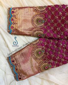 Ethnic Lehenga, Pink Blouse Designs, Blouse Design Images, Blouse Designs Silk